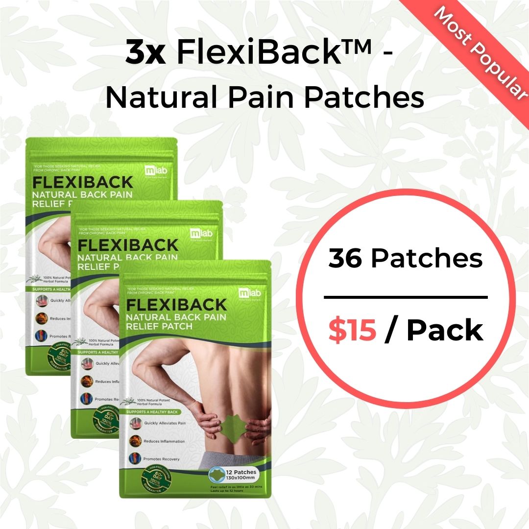 FlexiBack™ - Lower Back Pain Relief Patches
