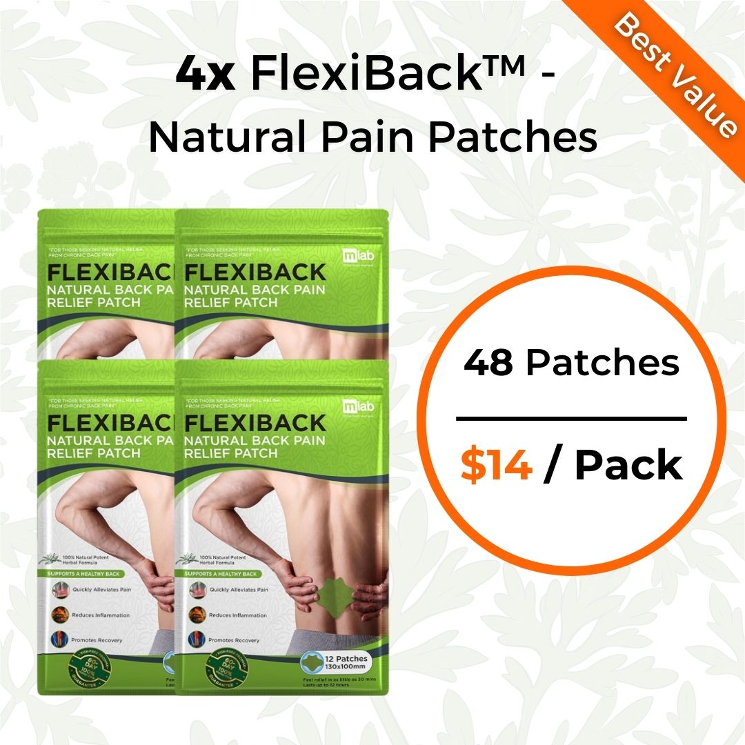 FlexiBack™ - Herbal Patches for Back Pain