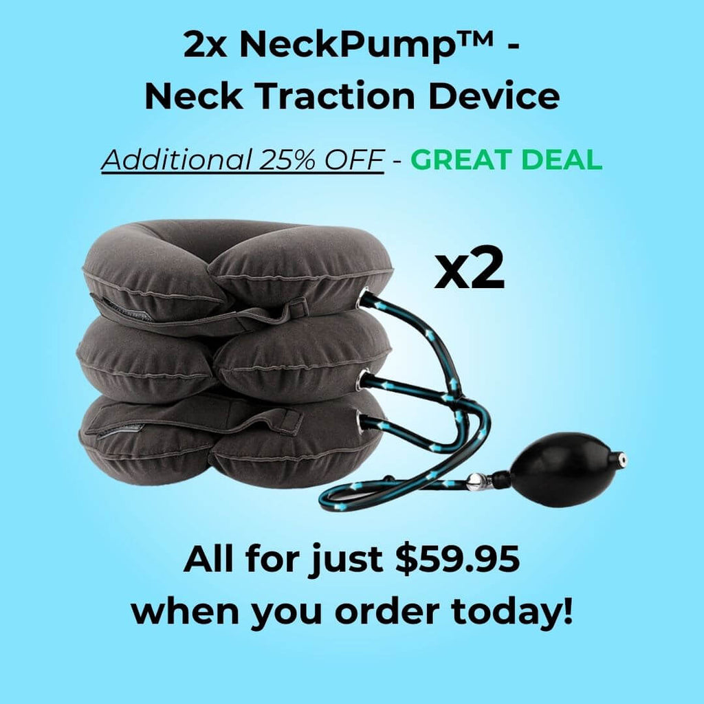 NeckPump™ - Inflatable Neck Traction Device