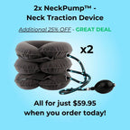 NeckPump™ - Inflatable Neck Traction Device
