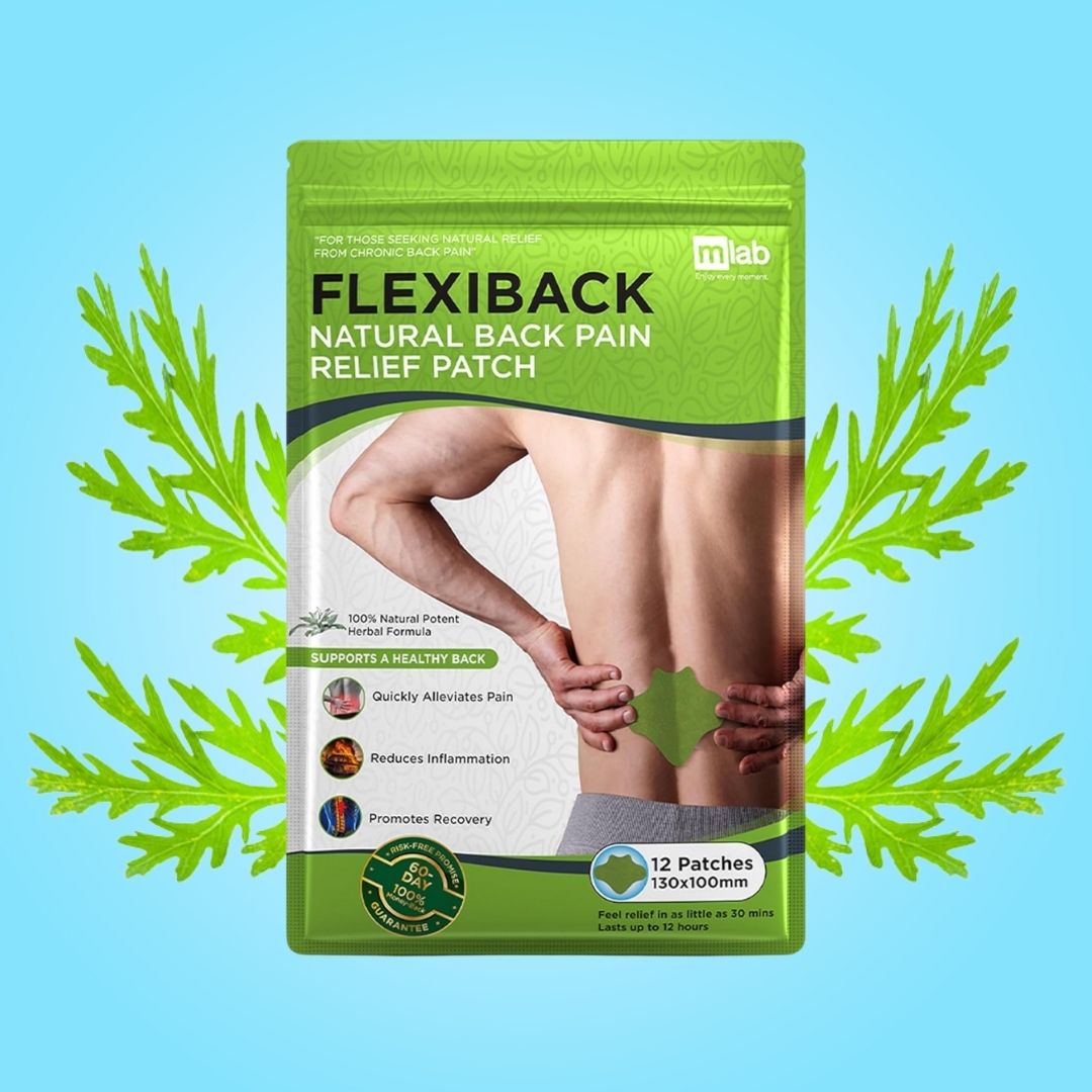 FlexiBack™ - Natural Back Pain Relief Patches