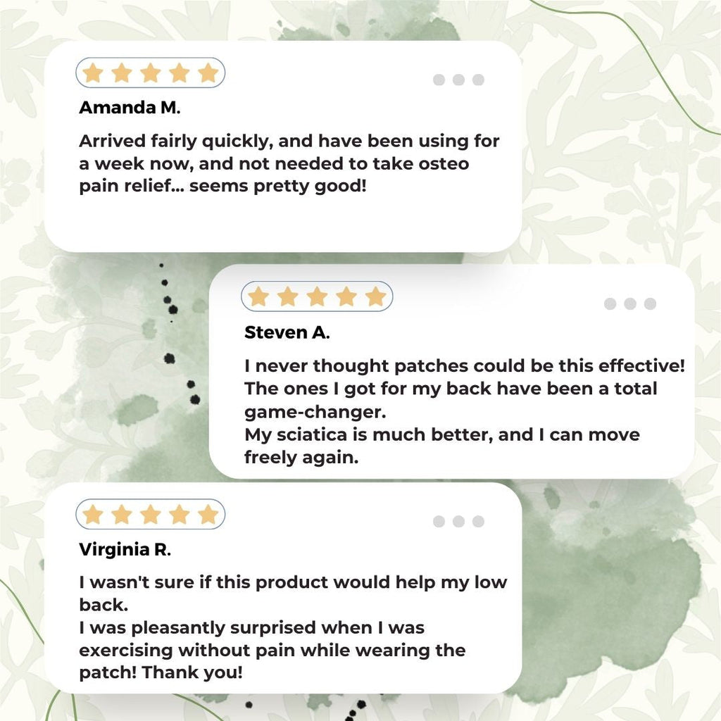 FlexiBack™ - Natural Back Pain Relief Patches