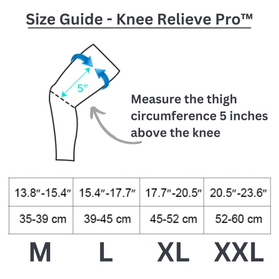 Knee Relieve Pro™️ - Nano-Fiber Compression Sleeve
