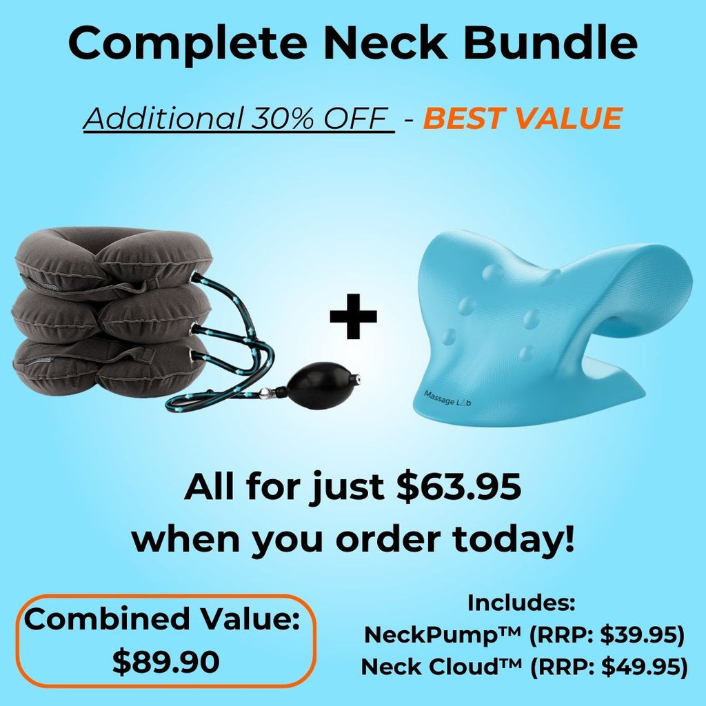 NeckPump™ - Inflatable Neck Traction Device
