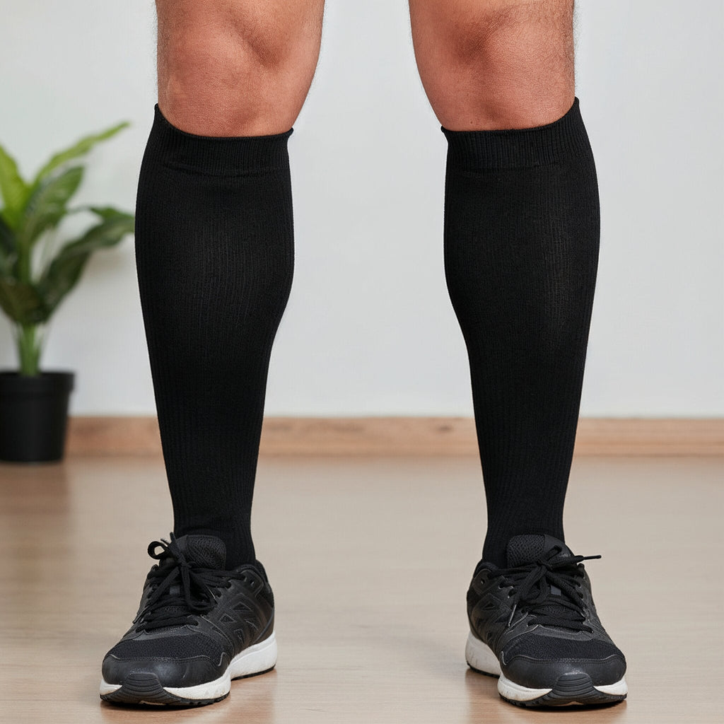 TheraSocks™ – Wide Calf Compression Socks
