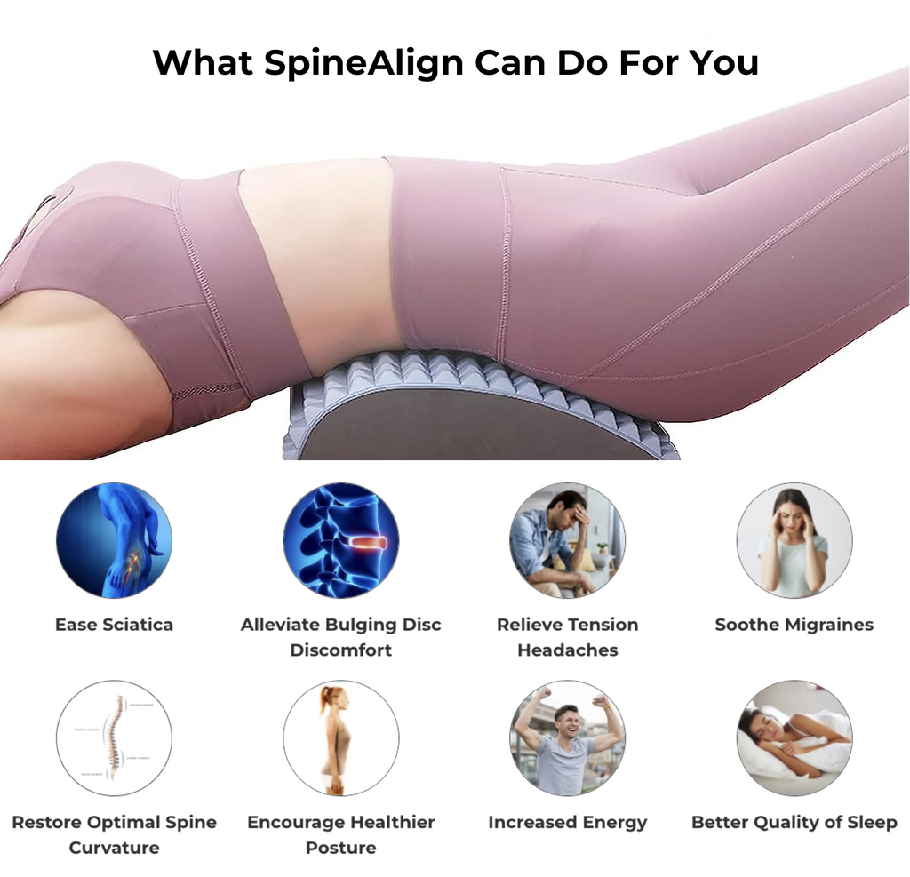 SpineAlign™ - Foam Neck & Back Stretcher